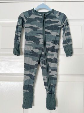 Little Sleepies Camo Zippy 0-3 Months